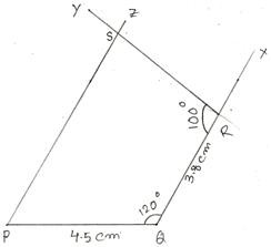 Steps of Construction of Quadrilaterals