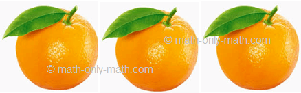 Count Number Three - Oranges