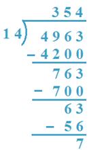 division by two digit numbers
