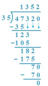 division by two digit numbers