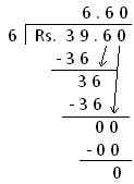 Division of Money Picture