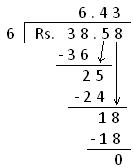 Division of Money Questions