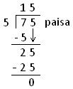 Division of Money