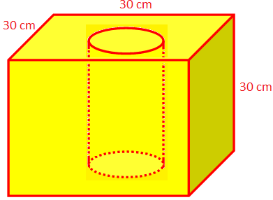 Edge of a Cubical Block