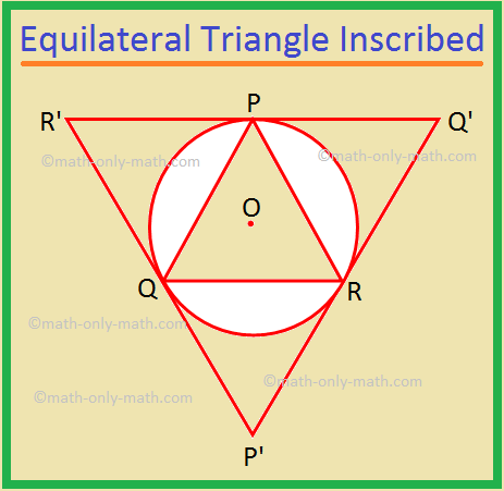 Equilateral Triangle Inscribed