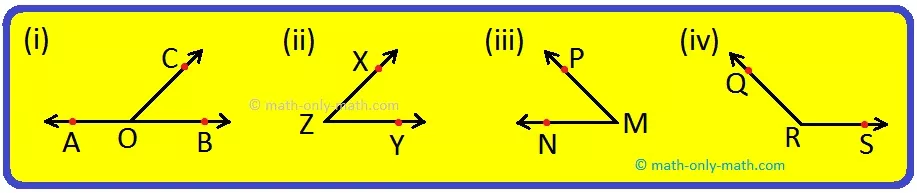 Example of Adjacent Angles