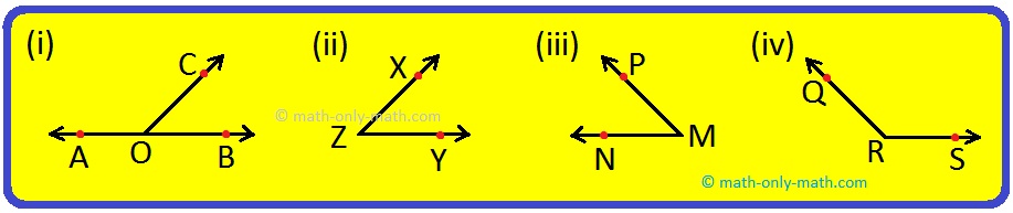 Example of Adjacent Angles