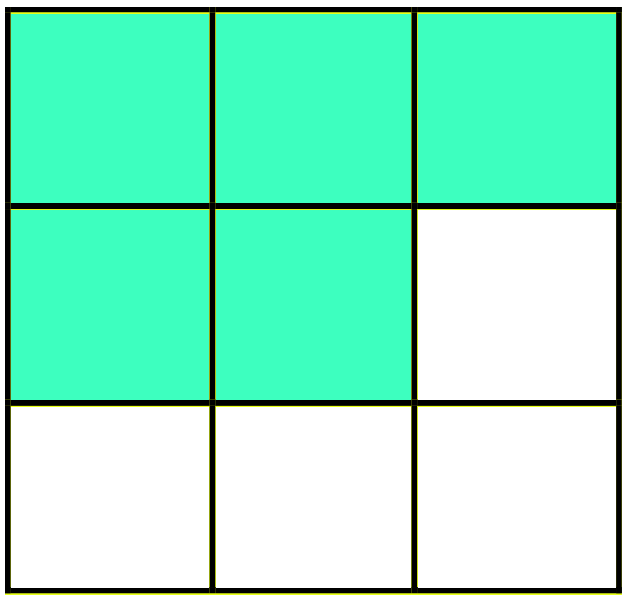 Fraction Represents 5/9