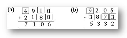 Fill in the missing digits