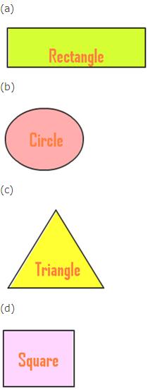 Kindergarten Worksheet on Geometry