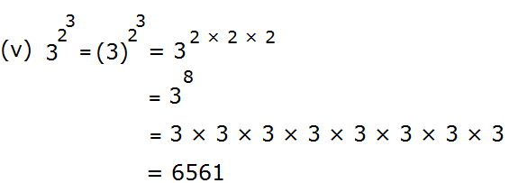 Laws of Exponents