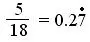 Mixed Recurring Decimal Sign