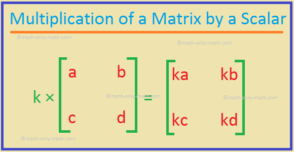 Multiplication of a Matrix by a Scalar