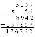 Multiply 4-digit by 2-digit Numbers