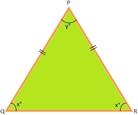 One Angle of an Isosceles Triangle