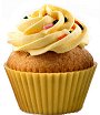 Pictograph Symbol on Cupcake