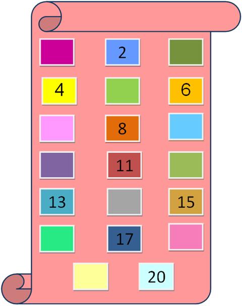 Printable worksheets on missing numbers from 1 to 20 help the kids to practice counting of the numbers.