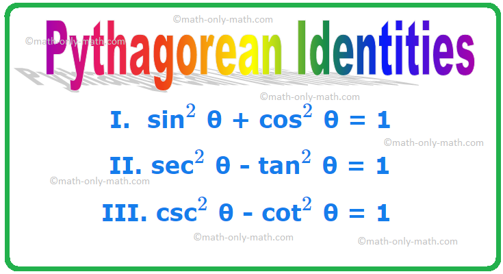 Pythagorean Identities