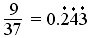 Recurring Decimal Image