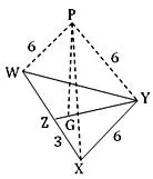 regular tetrahedron, tetrahedron