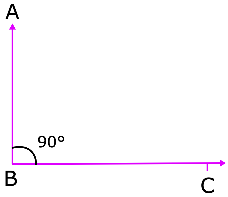 Right Angle 90 Degree