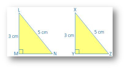 Right Angle Hypotenuse Side congruence