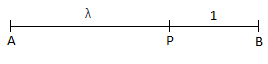 Section of a Line Segment