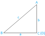 b = c cos A + a cos C