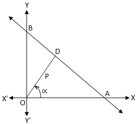 Straight Line in Normal Form