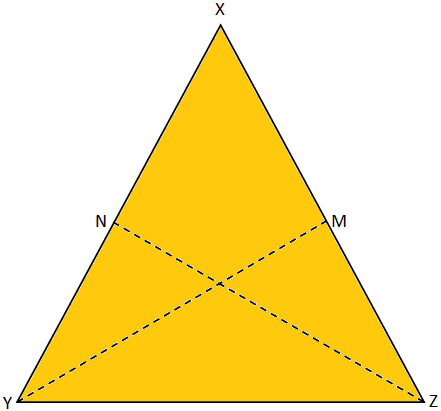 Lines Joining the Extremities of the Base of an Isosceles Triangle