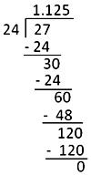 Terminating Decimal Example