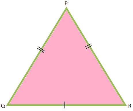 The Three Angles of an Equilateral Triangle are Equal