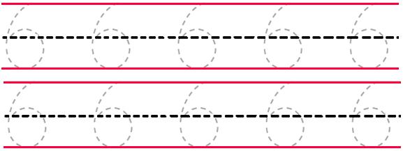 Trace the number 6