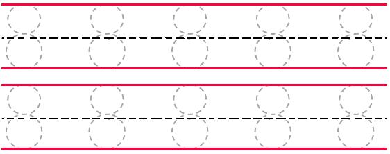 Trace the number 8