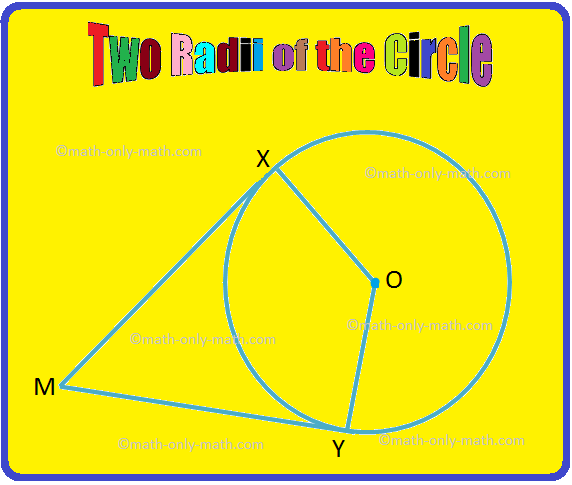 Two Radii of the Circle
