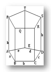 volume and surface area of prism