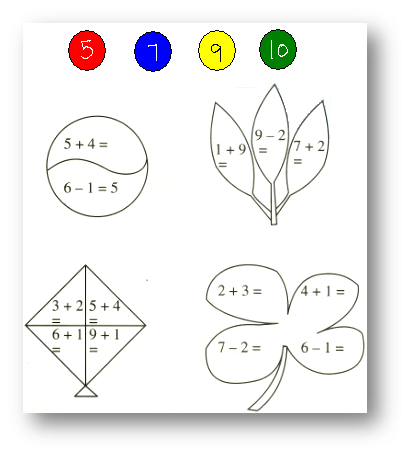 Worksheet on Add and Subtract 1-Digit Number